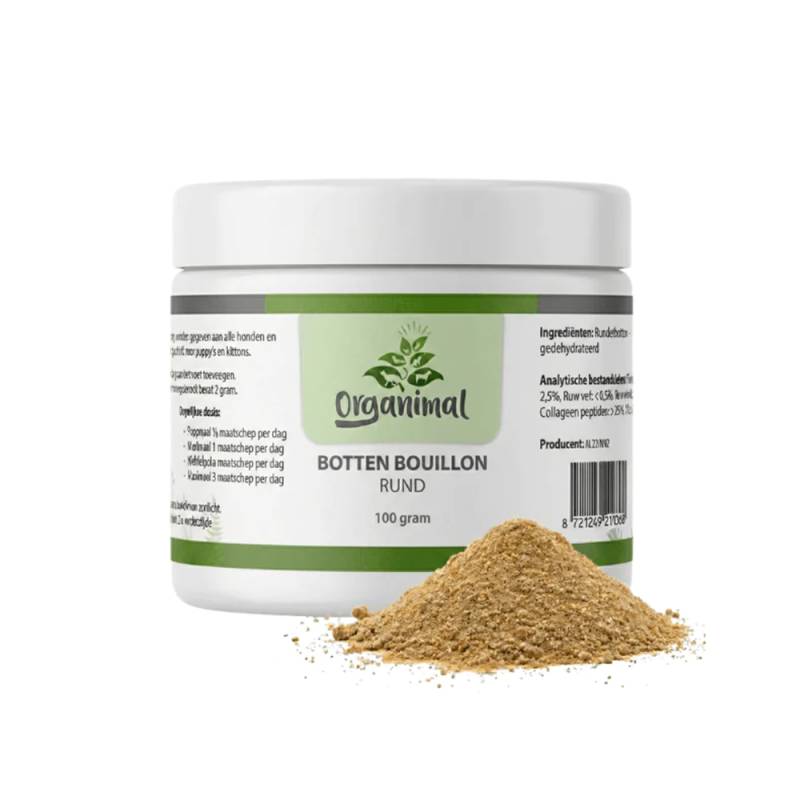 Organimal Knochenbrühe Rind - Hund - 100 g Organimal Knochenbrühe Rind - Hund - 100 g von Organimal