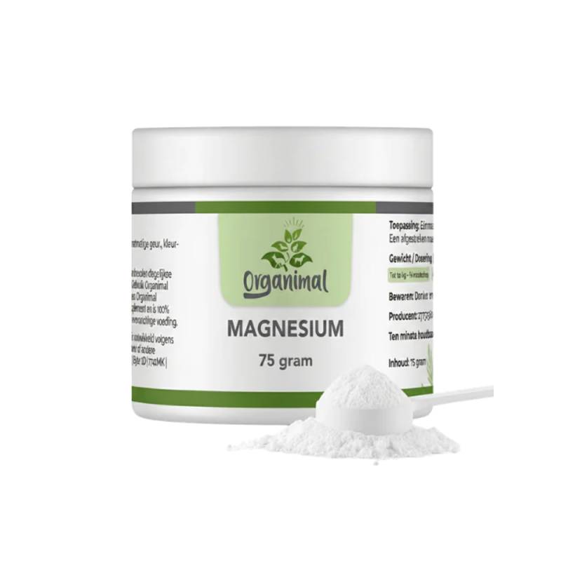 Organimal Magnesium - Hund - 75 g Organimal Magnesium - Hund - 75 g von Organimal