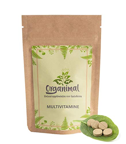 Organimal - Multivitamin für Katzen 45 Tabletten à 700 mg | Natürliches Ergänzungsfuttermittel für Für Katzen bei niedriger Widerstandskraft oder intensiver körperlicher Aktivität Organimal - Multivitamin für Katzen 45 Tabletten à 700 mg | Natürliches Ergänzungsfuttermittel für Für Katzen bei niedriger Widerstandskraft oder intensiver körperlicher Aktivität von Organimal