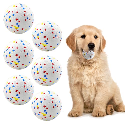 Orificio 6 Stück ETPU Tennisbälle für Hunde, 58mm Mini-Tennisball Wasserdicht, Schwimmender Hundespielbälle für Kleine Hunde, Interaktive Hundespielzeugbälle Passend für Automatische Ballwurfmaschine Orificio 6 Stück ETPU Tennisbälle für Hunde, 58mm Mini-Tennisball Wasserdicht, Schwimmender Hundespielbälle für Kleine Hunde, Interaktive Hundespielzeugbälle Passend für Automatische Ballwurfmaschine von Orifesio