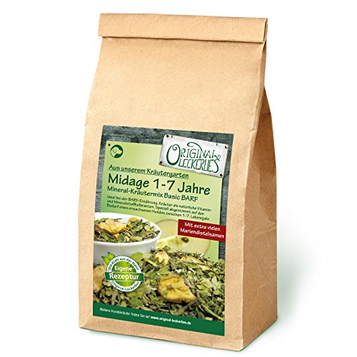 Original-Leckerlies: Midage-Kräutermix Basic, 250g Hundekräuter, Kräuter für Hunde, Hundefutter- Naturprodukt für Hunde, barfen Original-Leckerlies: Midage-Kräutermix Basic, 250g Hundekräuter, Kräuter für Hunde, Hundefutter- Naturprodukt für Hunde, barfen von Original-Leckerlies