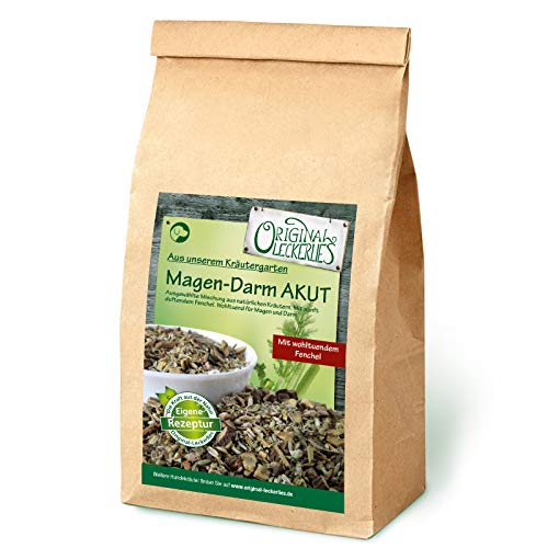 Original-Leckerlies: Magen-Darm AKUT Kräutermix, 100g Hundekräuter, Kräuter für Hunde, Hundefutter - Naturprodukt für Hunde, barfen von Original-Leckerlies