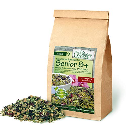 Original-Leckerlies: Senior-Kräutermix Basic, 100g Hundekräuter, Kräuter für Hunde, Hundefutter- Naturprodukt für Hunde, barfen Original-Leckerlies: Senior-Kräutermix Basic, 100g Hundekräuter, Kräuter für Hunde, Hundefutter- Naturprodukt für Hunde, barfen von Original-Leckerlies