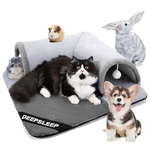 Origintek Katzentunnel, Plüsch Katzentunnel Bett, Katzenspielzeug Tunnel für Indoor-Katzen, Large 70x70cm Origintek Katzentunnel, Plüsch Katzentunnel Bett, Katzenspielzeug Tunnel für Indoor-Katzen, Large 70x70cm von Origintek