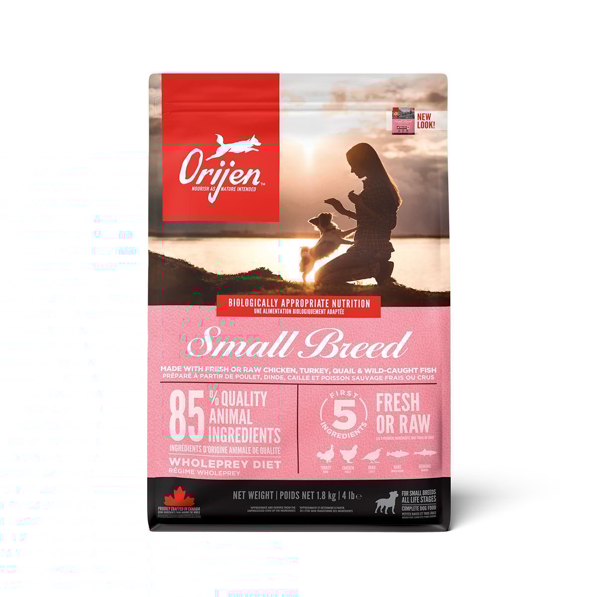 ORIJEN Adult Dog Small Breed 1,8kg ORIJEN Adult Dog Small Breed 1,8kg von Orijen