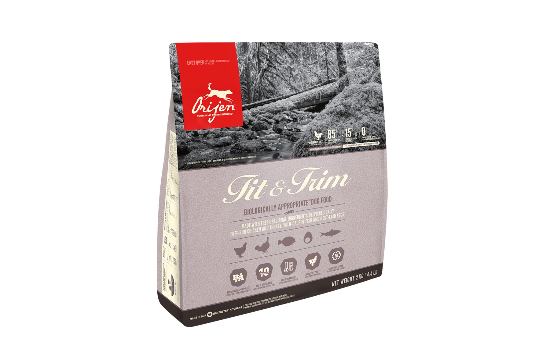 ORIJEN DOG Fit & Trim - Bio-Trockenfutter für Hunde - 2000 g - 2000 g - Premiumqualität von ORIJEN ORIJEN DOG Fit & Trim - Bio-Trockenfutter für Hunde - 2000 g - 2000 g - Premiumqualität von ORIJEN von Orijen