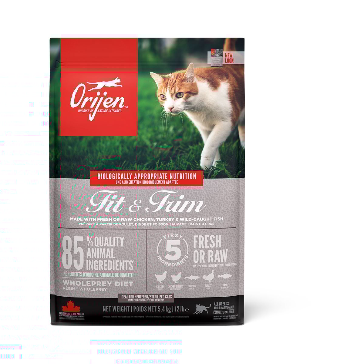 Orijen Cat Fit und Trim 2x5,4kg Orijen Cat Fit und Trim 2x5,4kg von Orijen