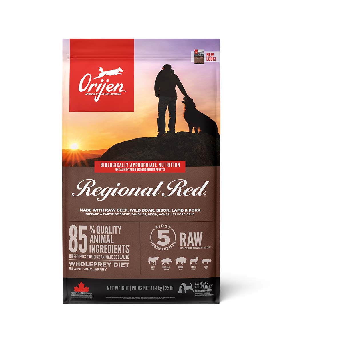 Orijen Dog Regional Red 2x11,4kg Orijen Dog Regional Red 2x11,4kg von Orijen