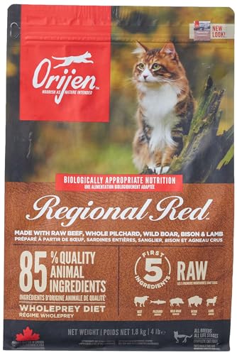 Orijen Regional Red Cat Whole Prey - 1,8 kg von Orijen