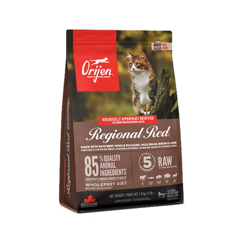 Orijen Regional Red Cat Whole Prey - 2 x 1,8 kg Orijen Regional Red Cat Whole Prey - 2 x 1,8 kg von Orijen