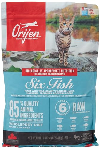 Orijen Six Fish Futter für Katzen und Kätzchen von Orijen