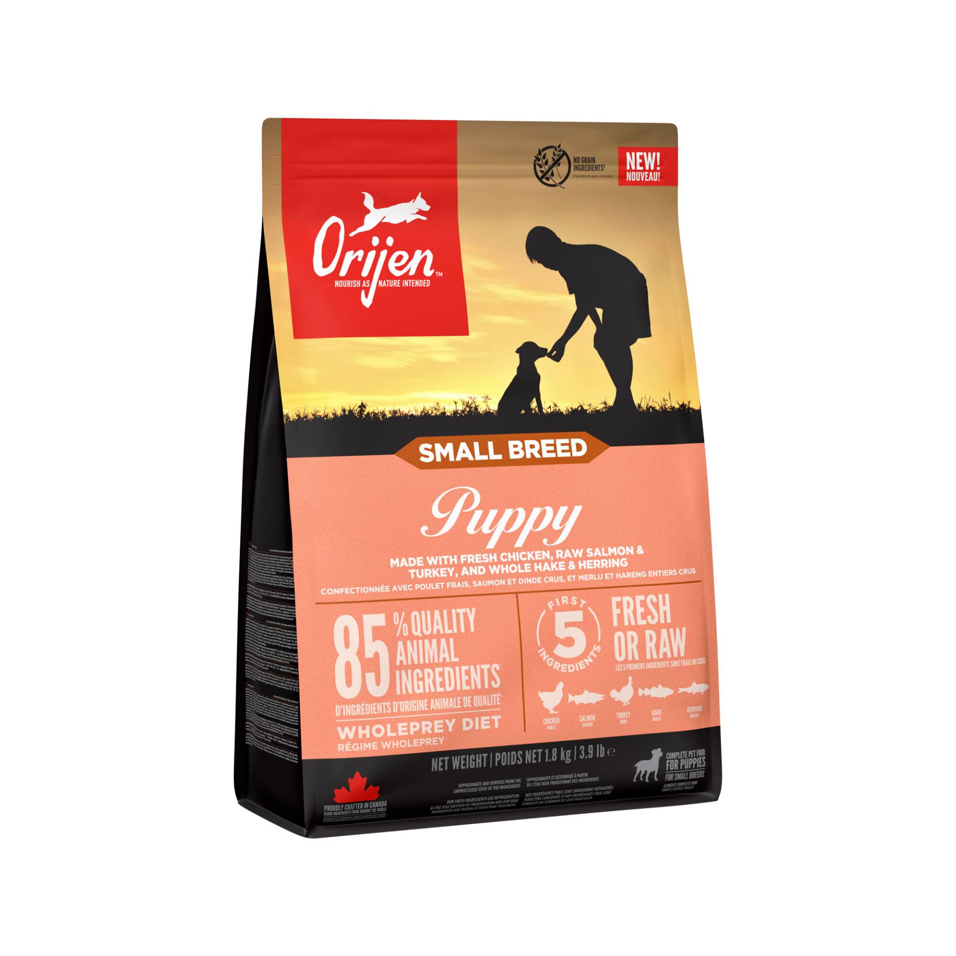 Orijen Welpe Kleine Rasse - 1,8 kg Orijen Welpe Kleine Rasse - 1,8 kg von Orijen