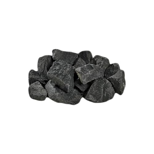 OrinocoDeco Basalt Stein schwarz 1 kg von OrinocoDeco