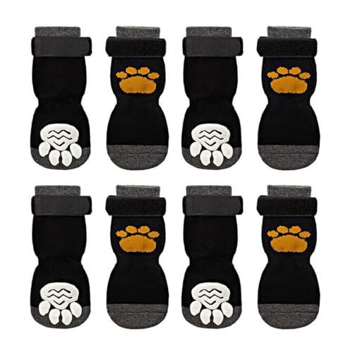 Orivin 2 Paar Rutschfeste Hundesocken Zum Schutz Verletzter Pfoten, Hundesocken Verhindern Das Lecken Der Pfoten, Verstellbare Träger Orivin 2 Paar Rutschfeste Hundesocken Zum Schutz Verletzter Pfoten, Hundesocken Verhindern Das Lecken Der Pfoten, Verstellbare Träger von Orivin