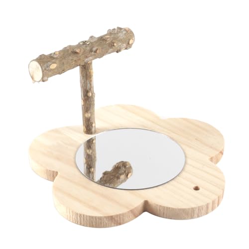 Orivin Vogelspiegel, Vogelspiegel, Wellensittich Mit Holzspiegel, Käfigsitzspiegel, Käfigsitzspiegel, Papagei Orivin Vogelspiegel, Vogelspiegel, Wellensittich Mit Holzspiegel, Käfigsitzspiegel, Käfigsitzspiegel, Papagei von Orivin