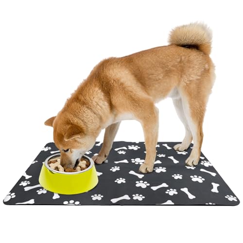 Futternapf Unterlage, Napfunterlage Hund Katzen Futternapf Unterlage, Napfunterlage Katzen, Hund Futtermatte Katzen, 40 cm X 60 cm Pet Feeding Mat, Schnelltrocknend Leicht Futternapf Unterlage, Napfunterlage Hund Katzen Futternapf Unterlage, Napfunterlage Katzen, Hund Futtermatte Katzen, 40 cm X 60 cm Pet Feeding Mat, Schnelltrocknend Leicht von Orixo