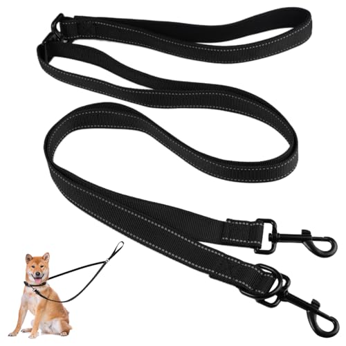 Hundeleine Groß Ehunde Anti Zug, No Pull Anti-Zieh Hundeleine, Keine Verwicklung Doppelleine, Reflektierend Hundeleine, mit Gepolsterte Handschlaufen, für Training Wandern Outdoor-Aktivitäten Hundeleine Groß Ehunde Anti Zug, No Pull Anti-Zieh Hundeleine, Keine Verwicklung Doppelleine, Reflektierend Hundeleine, mit Gepolsterte Handschlaufen, für Training Wandern Outdoor-Aktivitäten von Orixo