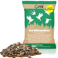 Orni Deluxe Streufutter mit Mehlwürmern für Wildvögel 20 kg von Orni