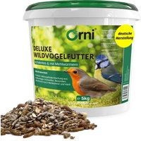 Orni Deluxe Streufutter mit Mehlwürmern für Wildvögel 5 kg von Orni