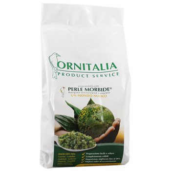 ornitalia Perle MORBIDE 800 gr, (eine New Concept in Vogelfutter. Sie verhindern das Keimung Risiken) von Ornitalia