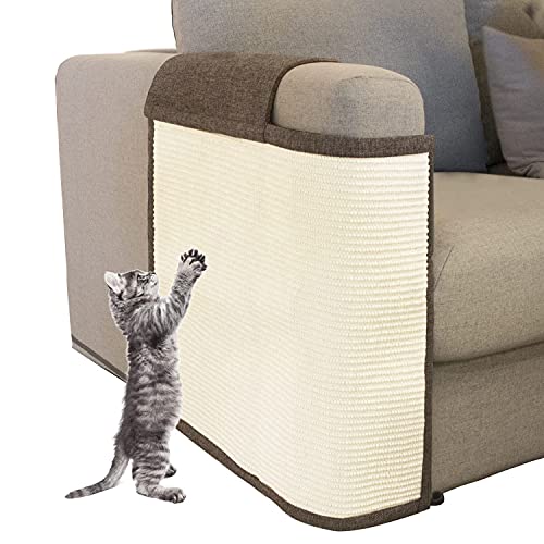 Oroonoko Kratzschutz für Katzen, mit natürlichem Sisal zum Schutz von Couch, Sofa, Stuhl, Braun Oroonoko Kratzschutz für Katzen, mit natürlichem Sisal zum Schutz von Couch, Sofa, Stuhl, Braun von Oroonoko