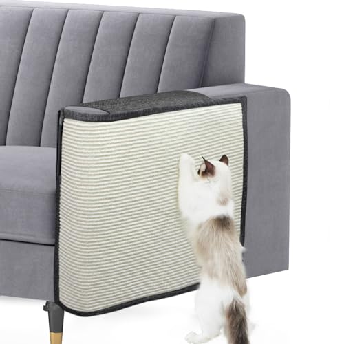 Verbesserter Katzenkratz-Möbel-Couchschutz mit 70 cm L x 50 cm B, natürliches Sisal zum Schutz von großen Flächen, Couch, Sofa, Stuhl Verbesserter Katzenkratz-Möbel-Couchschutz mit 70 cm L x 50 cm B, natürliches Sisal zum Schutz von großen Flächen, Couch, Sofa, Stuhl von Oroonoko