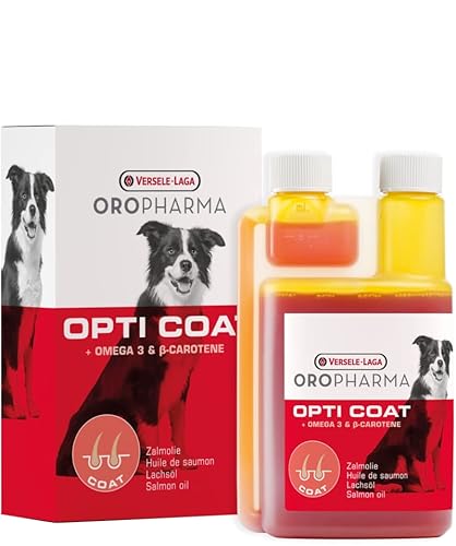 Oropharma Opti Coat 1L, Nahrungsergänzungsmittel für EIN glänzendes Fell von Oropharma