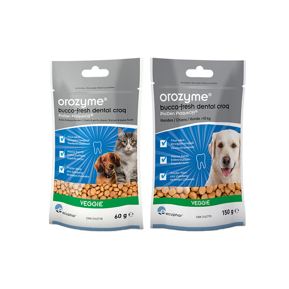 Orozyme Bucco-Fresh Dental Croqs - Groß - 150 g Orozyme Bucco-Fresh Dental Croqs - Groß - 150 g von Orozyme
