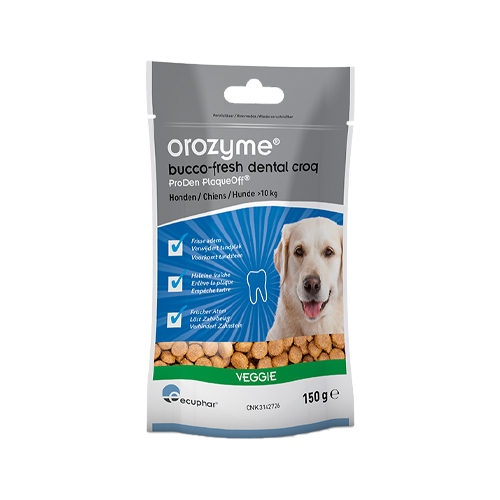 Orozyme Bucco-Fresh Dental Croqs - Groß - 150 g von Orozyme