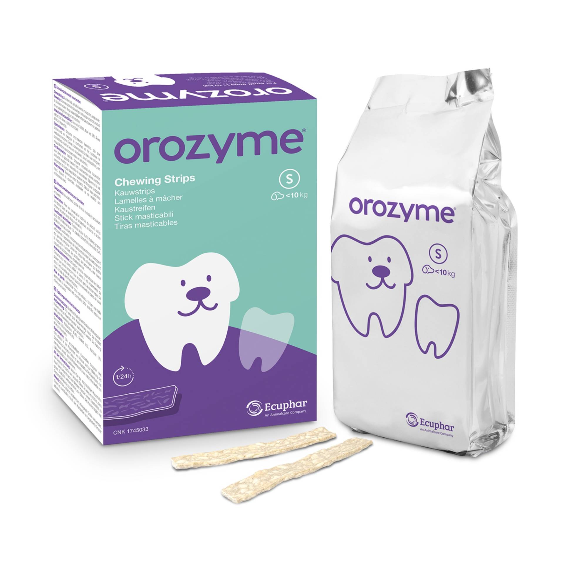 Orozyme Strips - Kleine Hunde (224 g) von Orozyme