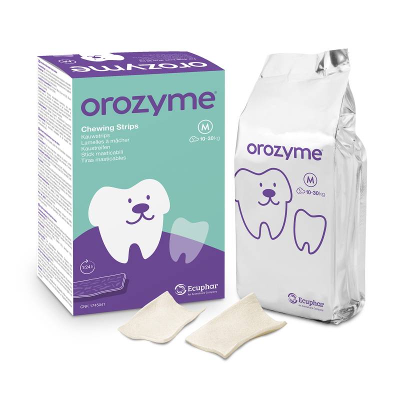 Orozyme Strips - Mittlere Hunde (141 g) von Orozyme