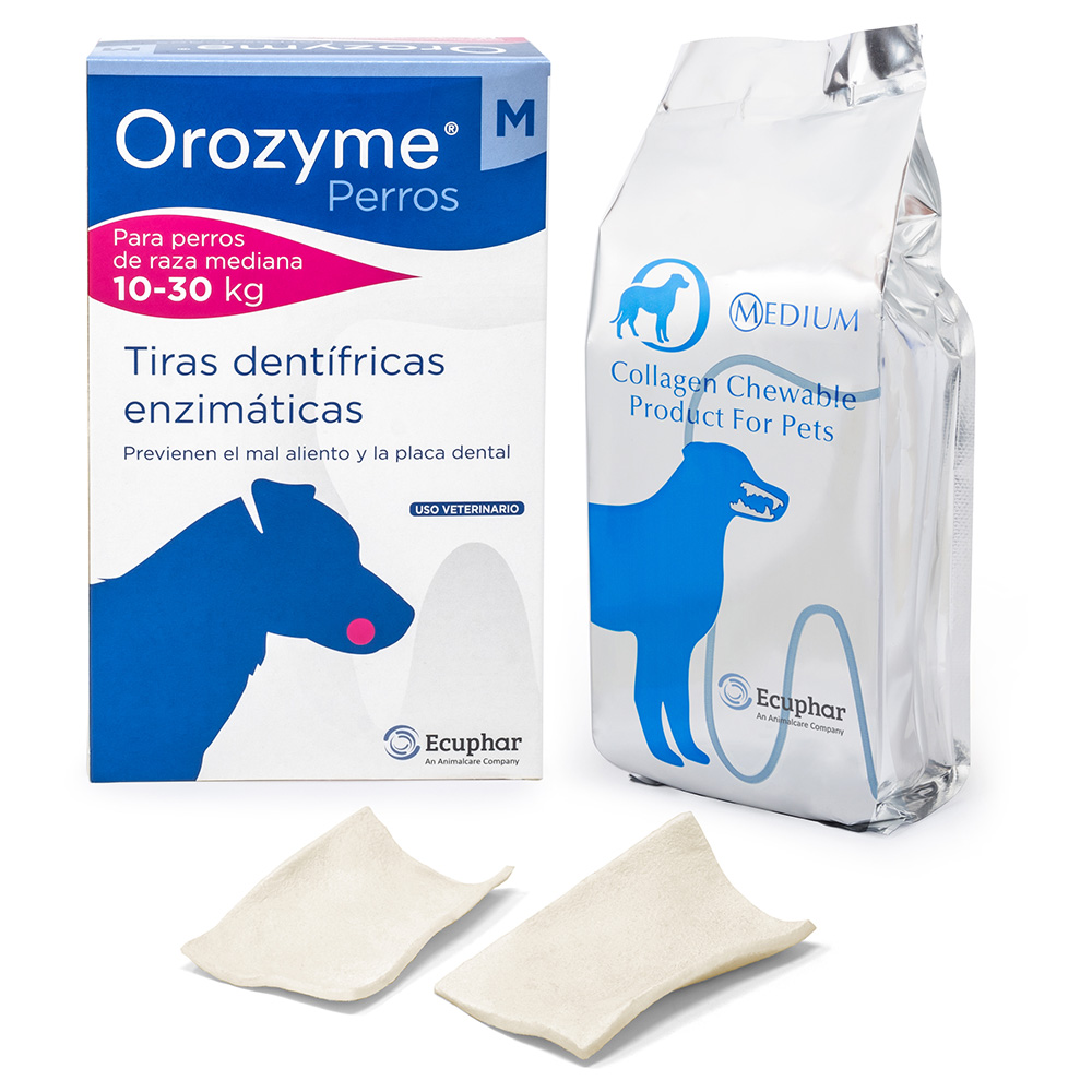 Orozyme Strips - Mittlere Hunde (2 x 141 g) von Orozyme