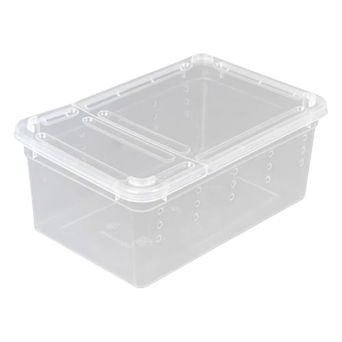 2 Stück Transparente Kunststoffbox,Aufzuchtbox für Insekten aus Kunststoff Insektenbeobachtungs Box,Reptilienzuchtbox,Wiederverwendbar Aufzuchtbox für Reptilien Insekten 2 Stück Transparente Kunststoffbox,Aufzuchtbox für Insekten aus Kunststoff Insektenbeobachtungs Box,Reptilienzuchtbox,Wiederverwendbar Aufzuchtbox für Reptilien Insekten von Orrdiffi