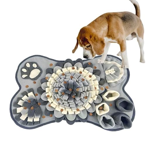 Schnüffelteppich für Hunde, 40 X 60 cm Schnüffelmatte Hund, Intelligenzspielzeug Hund, Schnüffelteppich Katze, Spielteppich Katze, Schnüffelspielzeug Hund, Schnüffelteppich Hund von Ortviai