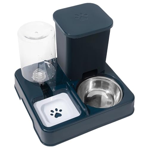 Automatischer Futter Und Tränkeautomat Für Haustiere | 2 In 1 Futterautomat Für Haustiere | Katzen- Und Hundefutterspender Und Wasserspender, Tragbare Automatische Futterspender Automatischer Futter Und Tränkeautomat Für Haustiere | 2 In 1 Futterautomat Für Haustiere | Katzen- Und Hundefutterspender Und Wasserspender, Tragbare Automatische Futterspender von Oseczmut
