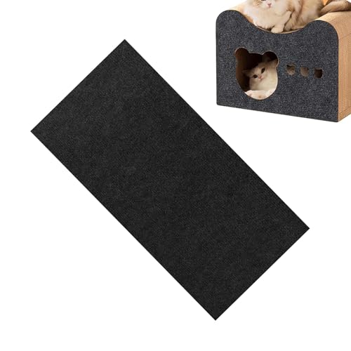 Cat Scratching Mat | Selbstklebend Kratzmatte Katze | Trimmbarer Teppich Matte Pad Katzenkratzbretter, Kratzwand Katzenkratzbretter, Kratzschutz Katzenkratzmatte Für Möbelschutz von Oseczmut