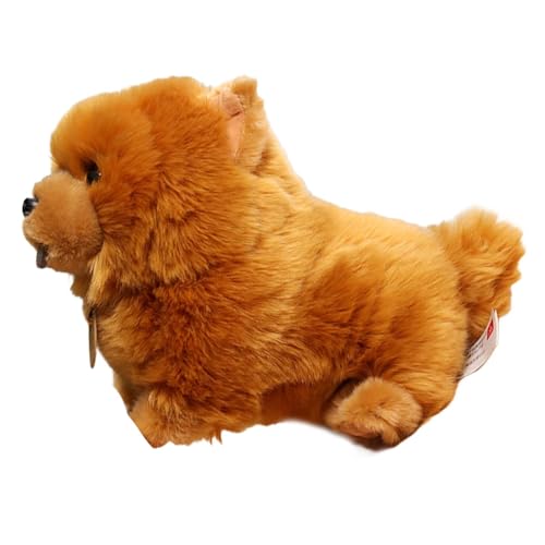 Oseczmut Chow Chow Simulations-Plüschtier, Plüschtier, braun, Chow Chow Chow | realistischer Hund, 25 cm, Plüschtier – aus weichem und bequemem Plüsch, Oseczmut Chow Chow Simulations-Plüschtier, Plüschtier, braun, Chow Chow Chow | realistischer Hund, 25 cm, Plüschtier – aus weichem und bequemem Plüsch, von Oseczmut