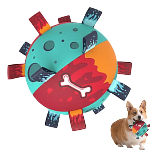 Oseczmut Fußball für Hunde mit Riemen, Fußballspielzeug für Hunde | interaktive Bälle für Hunde, Fußball auf Leinwand, Tug of War, Quietschendes Spielzeug für Tiere Oseczmut Fußball für Hunde mit Riemen, Fußballspielzeug für Hunde | interaktive Bälle für Hunde, Fußball auf Leinwand, Tug of War, Quietschendes Spielzeug für Tiere von Oseczmut