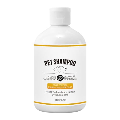 Oseczmut Hundeshampoo für stinkende Hunde, Hundeshampoo für empfindliche Haut - Haustiershampoo Hundeshampoo,Natürliches Haustier-Shampoo zur Linderung juckender Haut, geruchsbeseitigendes Duschgel, von Oseczmut
