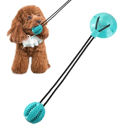 Oseczmut Hundespielzeug, Futterspender, Hundespielzeug, Leckerli-Spender – auslaufende Futterkugeln, Kauspielzeug für Zahnreinigung Oseczmut Hundespielzeug, Futterspender, Hundespielzeug, Leckerli-Spender – auslaufende Futterkugeln, Kauspielzeug für Zahnreinigung von Oseczmut