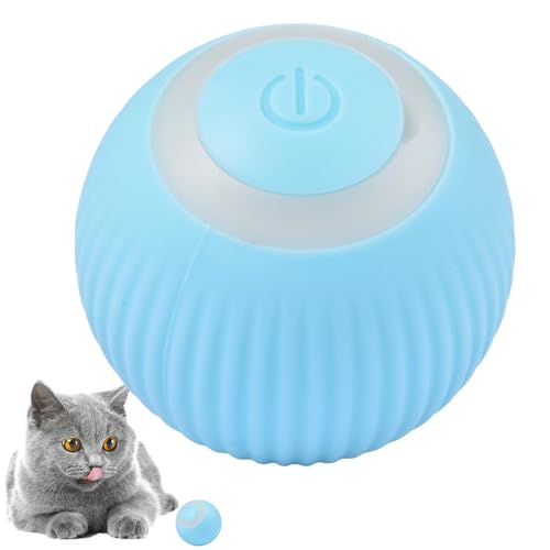 Oseczmut Interaktiver Ball für Katzen | Katzenspielzeug Kugel selbstdrehend um 360 Grad | Katzenspielzeug mit automatischem Rollball, Katzenspielzeug automatisch mobil mit wiederaufladbarem USB Oseczmut Interaktiver Ball für Katzen | Katzenspielzeug Kugel selbstdrehend um 360 Grad | Katzenspielzeug mit automatischem Rollball, Katzenspielzeug automatisch mobil mit wiederaufladbarem USB von Oseczmut