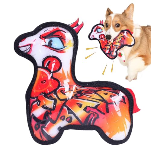Oseczmut Interaktives quietschendes Hundespielzeug, Kauspielzeug für Hunde, Welpenspielzeug für Zahnen, Quietschendes Spielzeug für Hunde, Beißring, interaktives Spielzeug für Hunde Oseczmut Interaktives quietschendes Hundespielzeug, Kauspielzeug für Hunde, Welpenspielzeug für Zahnen, Quietschendes Spielzeug für Hunde, Beißring, interaktives Spielzeug für Hunde von Oseczmut