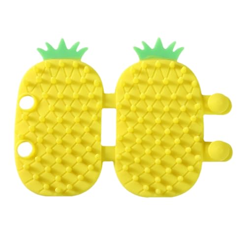 Oseczmut Katzenkratzer Selbstpfleger,Selbstpflegender Katzenkratzer,Ananas-Design, Katzenbacken-Selbstkratzer - Wangen-Selbstkratzer, Verstellbarer Silikon-Groomer, Massagekämme, Corner Groomer für Oseczmut Katzenkratzer Selbstpfleger,Selbstpflegender Katzenkratzer,Ananas-Design, Katzenbacken-Selbstkratzer - Wangen-Selbstkratzer, Verstellbarer Silikon-Groomer, Massagekämme, Corner Groomer für von Oseczmut