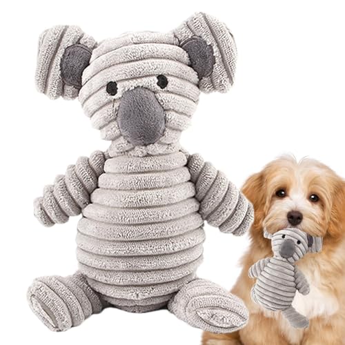 Oseczmut Plüschspielzeug für Hunde, Koala-Hundespielzeug, Hundespielzeug für aggressive Kauer | Interaktives Hundespielzeug mit Quietschelementen aus Plüsch mit Geräuschen Oseczmut Plüschspielzeug für Hunde, Koala-Hundespielzeug, Hundespielzeug für aggressive Kauer | Interaktives Hundespielzeug mit Quietschelementen aus Plüsch mit Geräuschen von Oseczmut