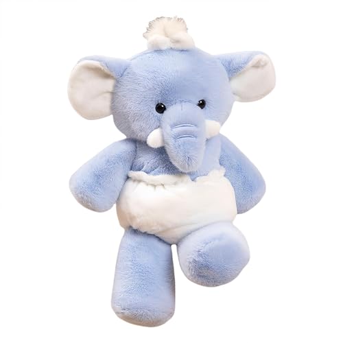 Oseczmut Plüschtiere für Hunde, Plüschtier Elefant – 43 cm (17,7 Zoll), niedlich, Elefant, Fuchs, Plüschspielzeug – Heimdekoration, niedliches Plüschspielzeug für die Familie von Zoo von Oseczmut