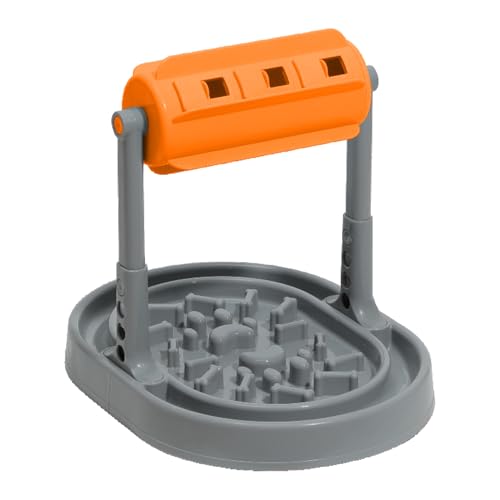 Oseczmut Puzzle-Futterstation für Katzen, einstellbarer langsamer Futterspender für Tiere | Interaktives Spielzeug für Haustiere, rollend, langsames Fressen für Hunde, Katzen, Haustiere Oseczmut Puzzle-Futterstation für Katzen, einstellbarer langsamer Futterspender für Tiere | Interaktives Spielzeug für Haustiere, rollend, langsames Fressen für Hunde, Katzen, Haustiere von Oseczmut
