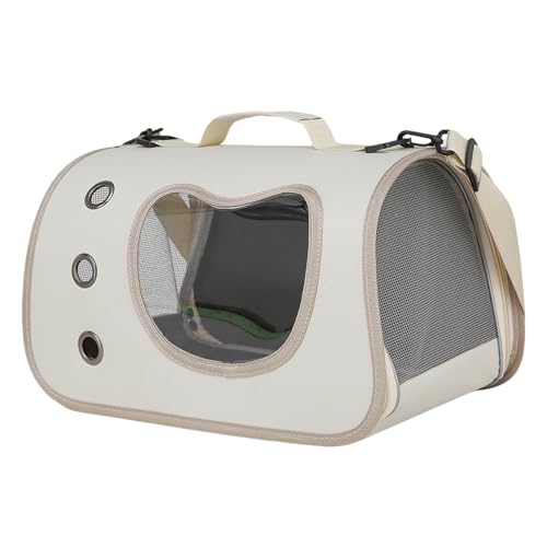 Oseczmut Tragehilfen Für Kleine Hunde Und Katzen | Reisesicherheit Outdoor Hundetrage Sling Tasche Für Unterwegs | Transparente Haustiertasche Mit Breitem Griff Für Spaziergänge Reisen Camping Urlaub von Oseczmut