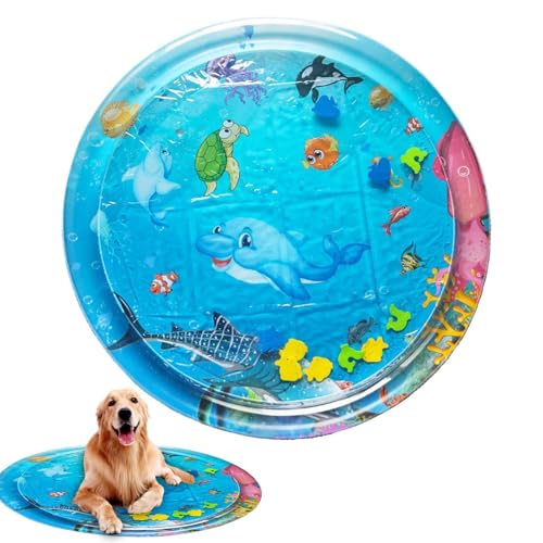 Oseczmut Wasserspielmatte für Hunde, sensorische Wasserspielmatte für Katzen | Bequeme Welpen -sensorische Wassermatte | Leichtes Haustierversorgungsblock für Hunde, Katzen, Welpen, Kätzchen Oseczmut Wasserspielmatte für Hunde, sensorische Wasserspielmatte für Katzen | Bequeme Welpen -sensorische Wassermatte | Leichtes Haustierversorgungsblock für Hunde, Katzen, Welpen, Kätzchen von Oseczmut