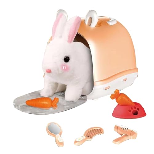 Oseczmut m-ilow Roboter Welpen/Kaninchen | m-ilow Mein realistischer Roboter-Welpe | M-ILOW Roboter-Welpe M-Ilow Hundespielzeug, Spielzeug zum Laufen und Bellen, interaktives elektronisches Oseczmut m-ilow Roboter Welpen/Kaninchen | m-ilow Mein realistischer Roboter-Welpe | M-ILOW Roboter-Welpe M-Ilow Hundespielzeug, Spielzeug zum Laufen und Bellen, interaktives elektronisches von Oseczmut