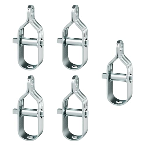 Oshhni 5 Stücke Zaundrahtspanner Straffes Gartenwerkzeug zum Einstellen des Seils Festzäuner -Verschleiß resistenter Austausch, 30x105 Mm Oshhni 5 Stücke Zaundrahtspanner Straffes Gartenwerkzeug zum Einstellen des Seils Festzäuner -Verschleiß resistenter Austausch, 30x105 Mm von Oshhni